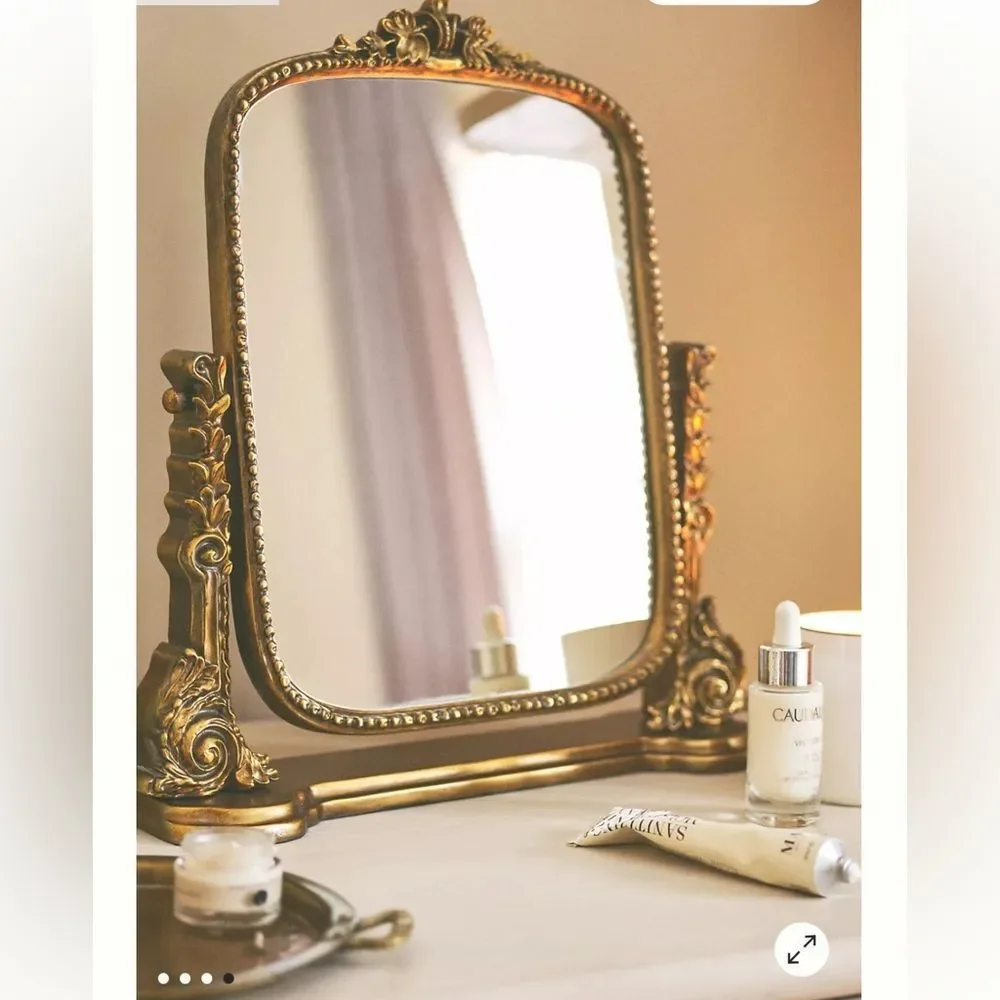 Anthropologie The Gleaming Primrose Vanity Mirror